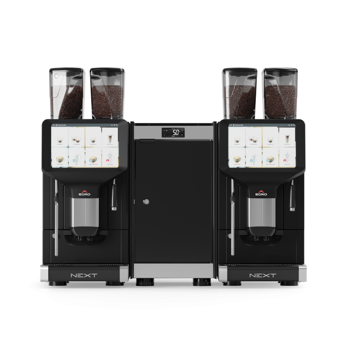 Egro commercial fully automatic coffee machines for businesses